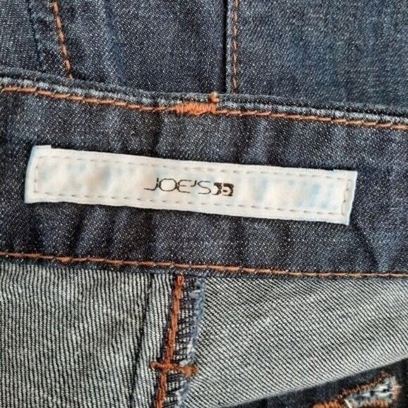 JOE'S JEANS \ Capri Cropped Mid Rise Dark Wash Sz 29 - Picture 7 of 8